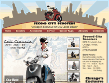 Tablet Screenshot of iheartscooters.com